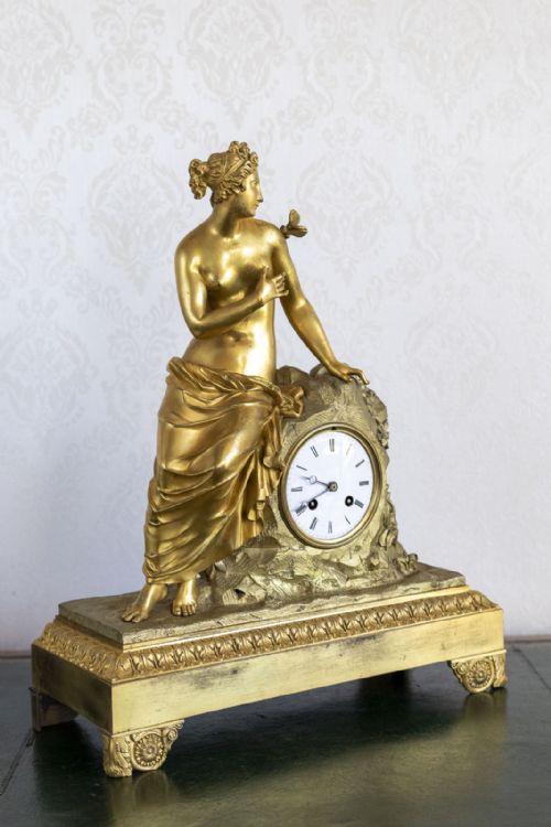 amazing 19th century french motel clock of elegant proportions - CATEGORY: ANTIQUE CLOCKS - DATED 19TH CENTURY