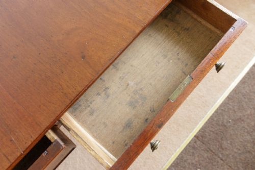 GEORGIAN MAHOGANY SOFA TABLE - ADDITIONAL PHOTO 4