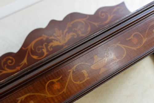 LATE 19TH CENTURY MAHOGANY INLAID CHINA CABINET - ADDITIONAL PHOTO 4
