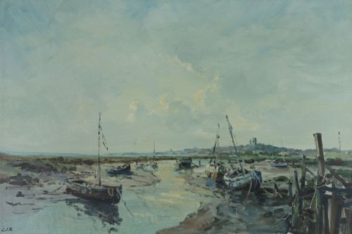 ORIGINAL OIL PAINTING BY NORFOLK ARTIST JACK COX - ADDITIONAL PHOTO 1