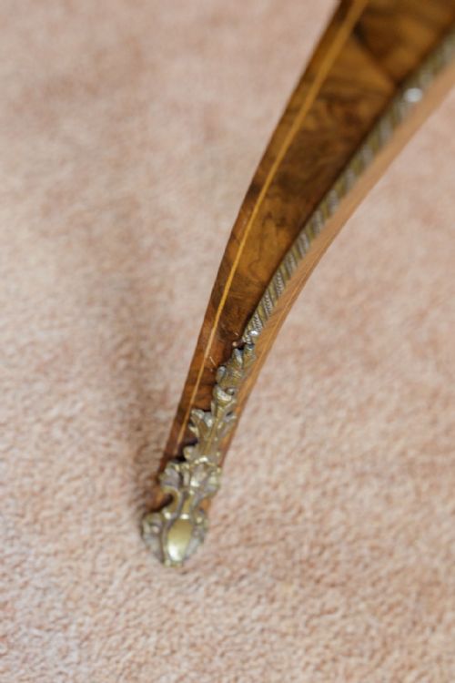 UNUSUAL 19TH CENTURY INLAID WALNUT PLANTER - ADDITIONAL PHOTO 8