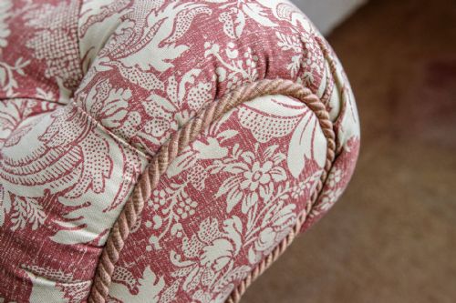 GOOD VICTORIAN SINGLE ENDED CHAISE LONGUE - ADDITIONAL PHOTO 4