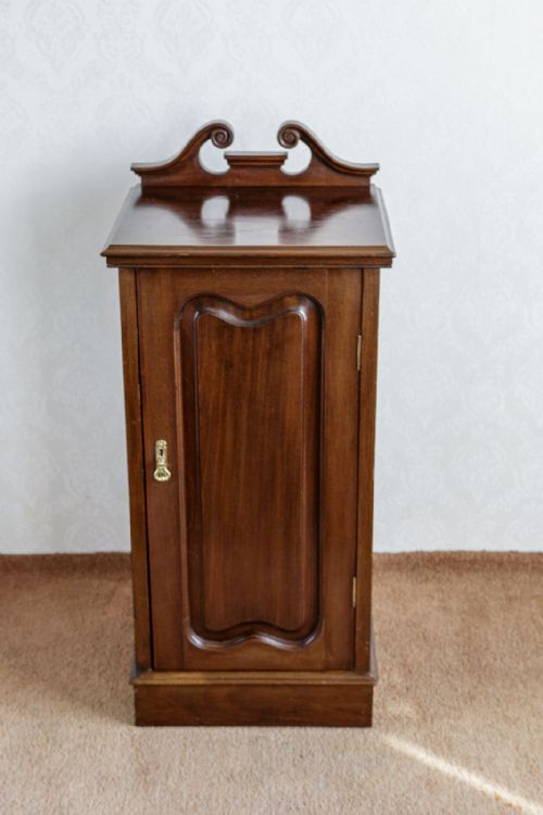 LATE 19TH CENTURY MAHOGANY POT CUPBOARD - ADDITIONAL PHOTO 1