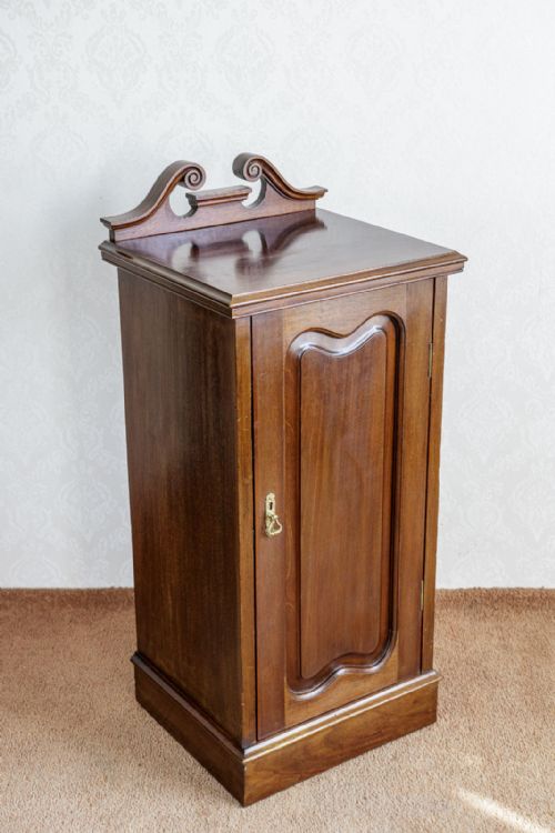 LATE 19TH CENTURY MAHOGANY POT CUPBOARD - ADDITIONAL PHOTO 7