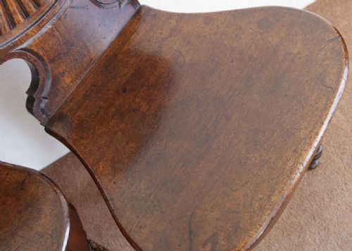 AN EXCELLENT PAIR OF REGENCY CHAIRS IN MAHOGANY - ADDITIONAL PHOTO 4