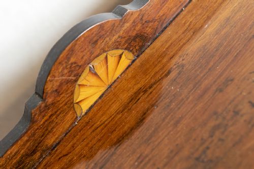 A LATE 19TH CENTURY MUSIC CABINET IN ROSEWOOD - ADDITIONAL PHOTO 7