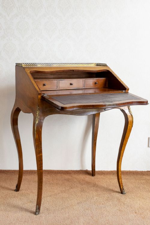 19TH CENTURY BUREAU DE DAME IN INLAID ROSEWOOD - ADDITIONAL PHOTO 2