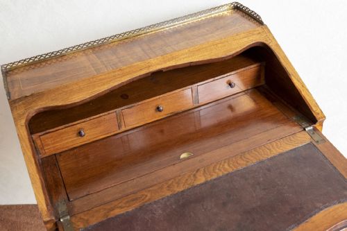 19TH CENTURY BUREAU DE DAME IN INLAID ROSEWOOD - ADDITIONAL PHOTO 3
