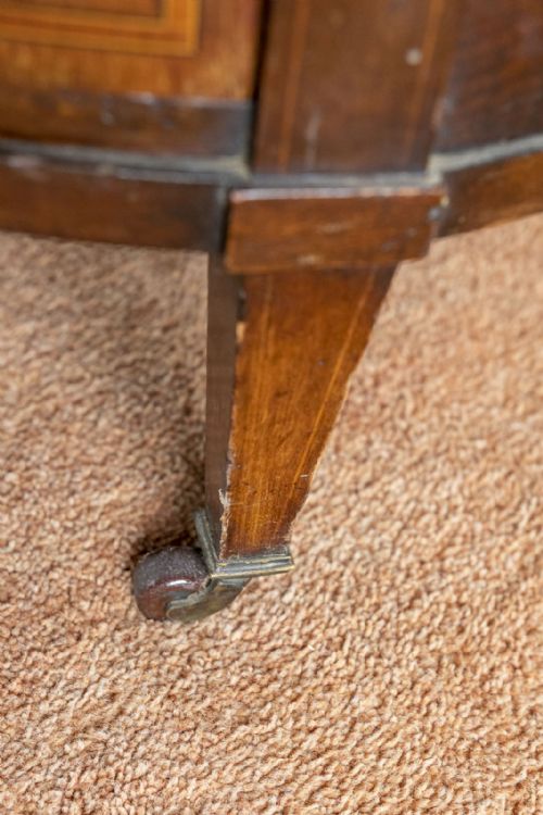 LATE 19TH CENTURY KIDNEY SHAPED DESK IN MAHOGANY - ADDITIONAL PHOTO 8
