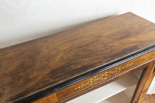 A HANDSOME VICTORIAN PIER CABINET - ADDITIONAL PHOTO 4