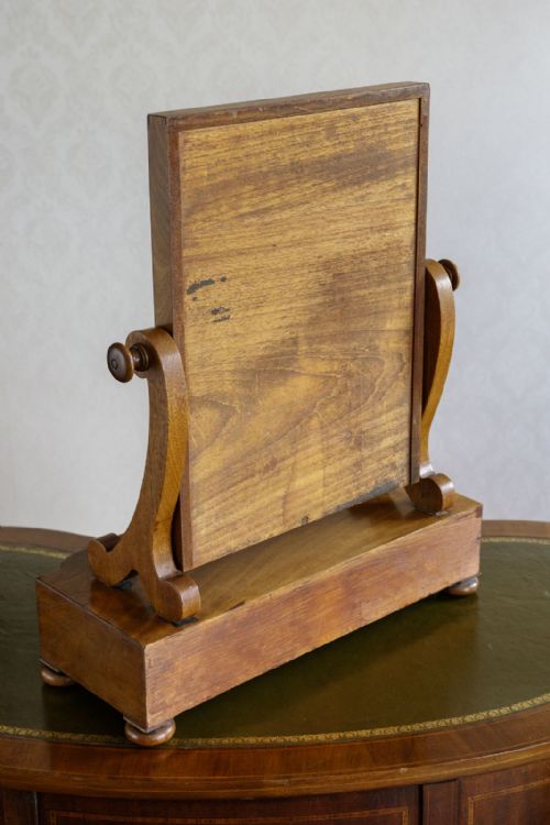 EARLY 19TH CENTURY MAHOGANY BOX DRESSING MIRROR - ADDITIONAL PHOTO 4
