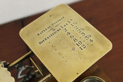 A FINE SET OF VICTORIAN LETTER SCALES - ADDITIONAL PHOTO 2