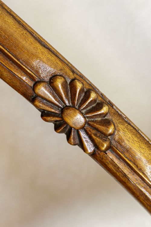 VERY GOOD GEORGE III CARVER CHAIR - ADDITIONAL PHOTO 3