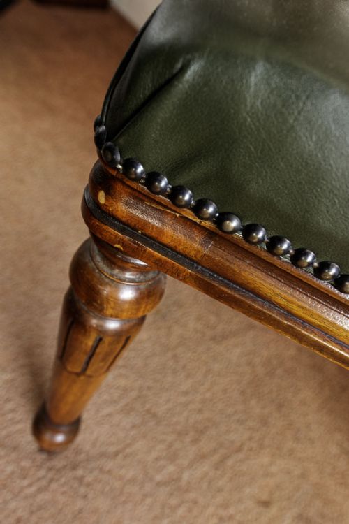 VERY GOOD GEORGE III CARVER CHAIR - ADDITIONAL PHOTO 7