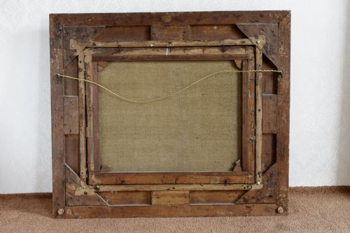 EARLY 19TH CENTURY OIL ON CANVAS BY M WINKER - ADDITIONAL PHOTO 2