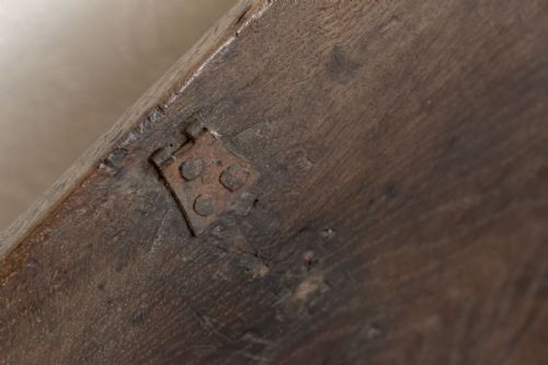 GOOD 17TH CENTURY OAK BIBLE BOX - ADDITIONAL PHOTO 5
