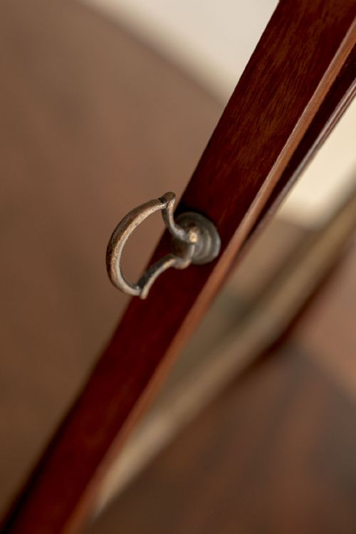 VERY ATTRACTIVE LATE 18TH CENTURY MAHOGANY DRESSING MIRROR - ADDITIONAL PHOTO 8