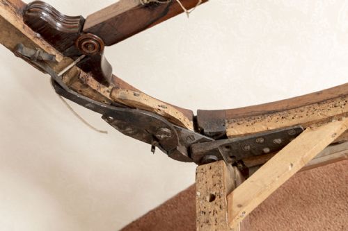 EARLY 19TH CENTURY RECLINING ARMCHAIR IN ROSEWOOD - ADDITIONAL PHOTO 5