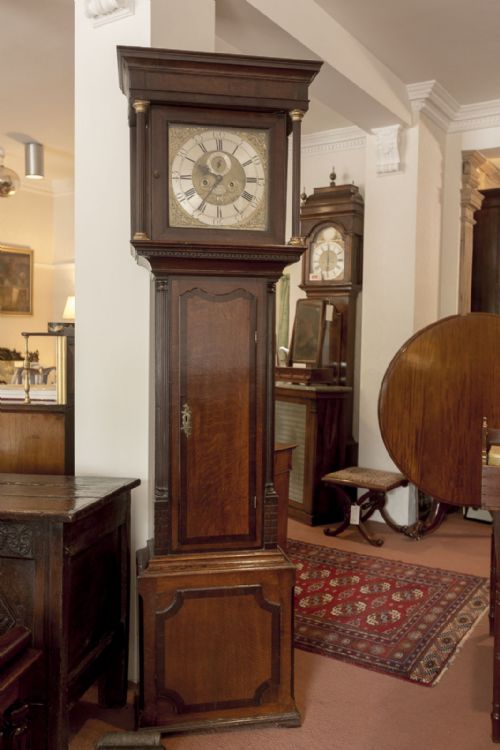 long case clock by matthew bushell of cheshire - CATEGORY: ANTIQUE CLOCKS - DATED 18TH CENTURY