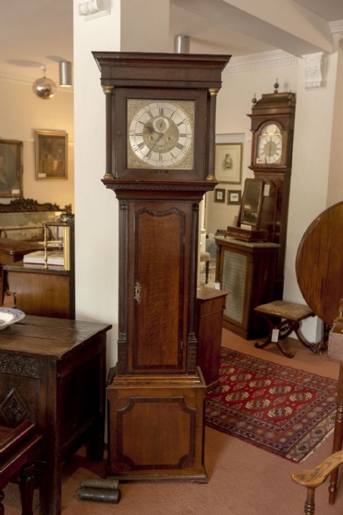 LONG CASE CLOCK BY MATTHEW BUSHELL OF CHESHIRE - ADDITIONAL PHOTO 1
