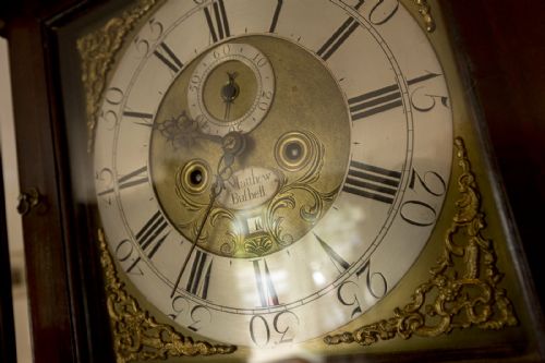 LONG CASE CLOCK BY MATTHEW BUSHELL OF CHESHIRE - ADDITIONAL PHOTO 3