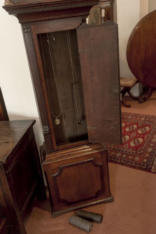 LONG CASE CLOCK BY MATTHEW BUSHELL OF CHESHIRE - ADDITIONAL PHOTO 6