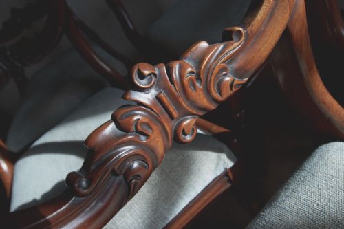 SET OF SIX DINING CHAIRS - ADDITIONAL PHOTO 1