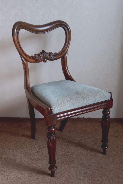 SET OF SIX DINING CHAIRS - ADDITIONAL PHOTO 3