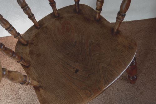 SMOKERS BOW CHAIR IN ASH AND FRUITWOOD - ADDITIONAL PHOTO 2