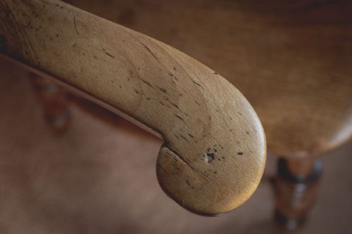 SMOKERS BOW CHAIR IN ASH AND FRUITWOOD - ADDITIONAL PHOTO 3
