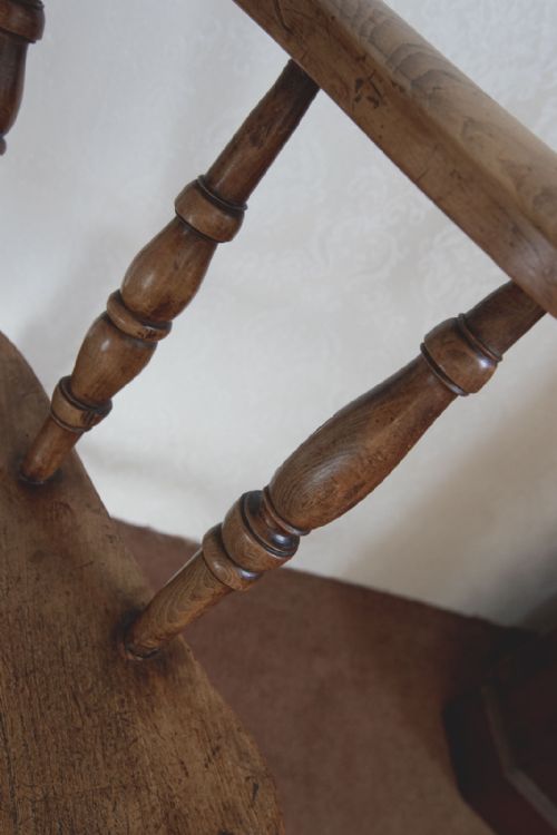 SMOKERS BOW CHAIR IN ASH AND FRUITWOOD - ADDITIONAL PHOTO 5