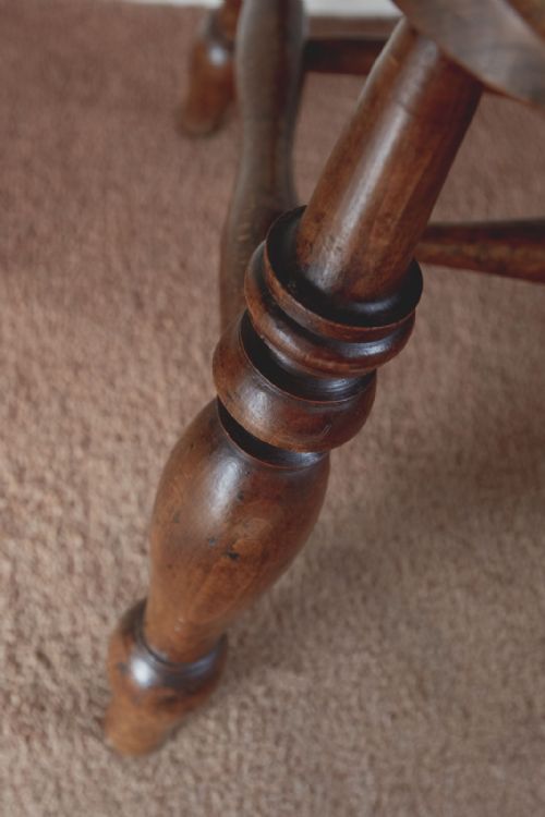SMOKERS BOW CHAIR IN ASH AND FRUITWOOD - ADDITIONAL PHOTO 7