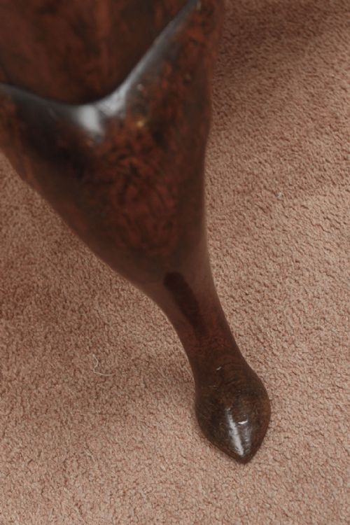 EXTREMELY FINE WALNUT FOOT STOOL OF QUEEN ANNE PERIOD - ADDITIONAL PHOTO 1