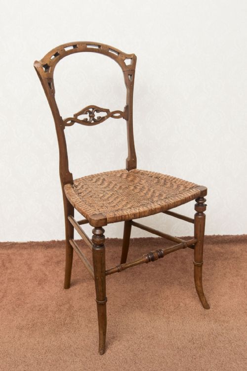 PAIR OF ARTS AND CRAFTS STYLE CHAIRS - ADDITIONAL PHOTO 3