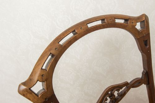 PAIR OF ARTS AND CRAFTS STYLE CHAIRS - ADDITIONAL PHOTO 4
