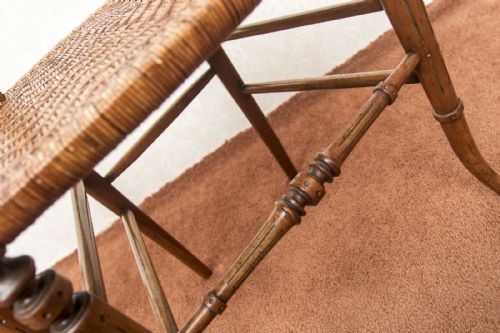 PAIR OF ARTS AND CRAFTS STYLE CHAIRS - ADDITIONAL PHOTO 5