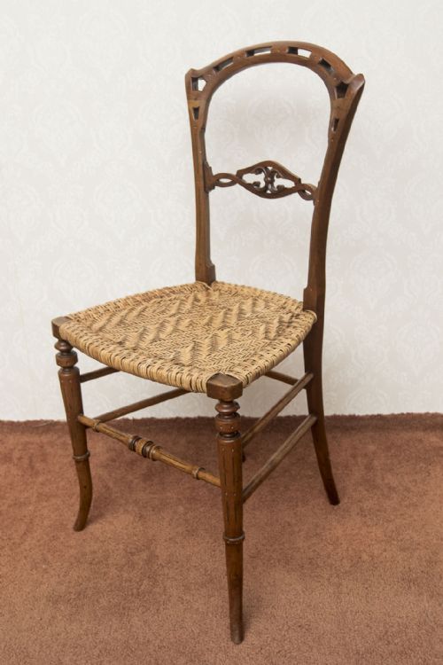 PAIR OF ARTS AND CRAFTS STYLE CHAIRS - ADDITIONAL PHOTO 6
