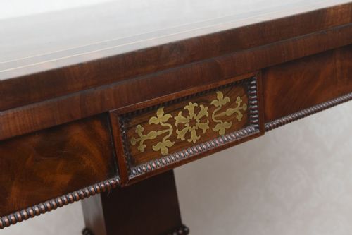 REGENCY PERIOD FOLDOVER CARD TABLE - ADDITIONAL PHOTO 4