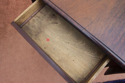 GEORGIAN MAHOGANY DROP LEAF TABLE - ADDITIONAL PHOTO 3