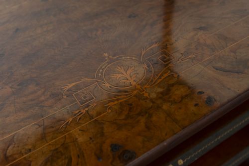 BEAUTIFUL VICTORIAN BURR WALNUT MUSIC CABINET - ADDITIONAL PHOTO 8