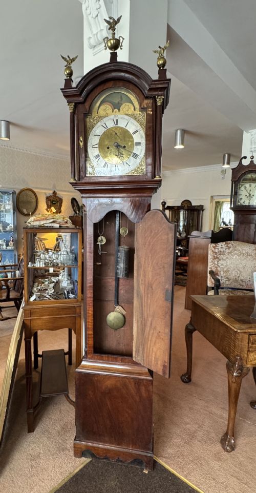 VERY FINE QUALITY LONGCASE CLOCK - ADDITIONAL PHOTO 4