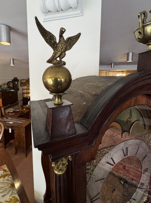 VERY FINE QUALITY LONGCASE CLOCK - ADDITIONAL PHOTO 8