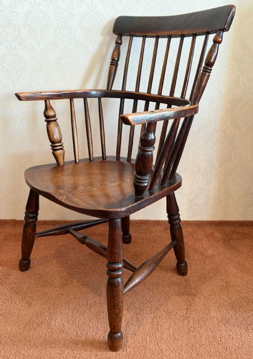 18TH CENTURY ASH WINDSOR CHAIR - ADDITIONAL PHOTO 1