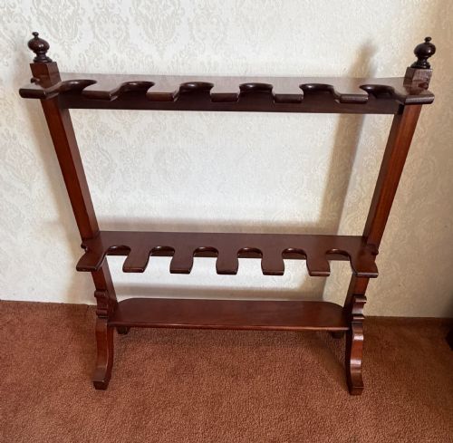 MAHOGANY BOOT AND WHIP STAND - ADDITIONAL PHOTO 5