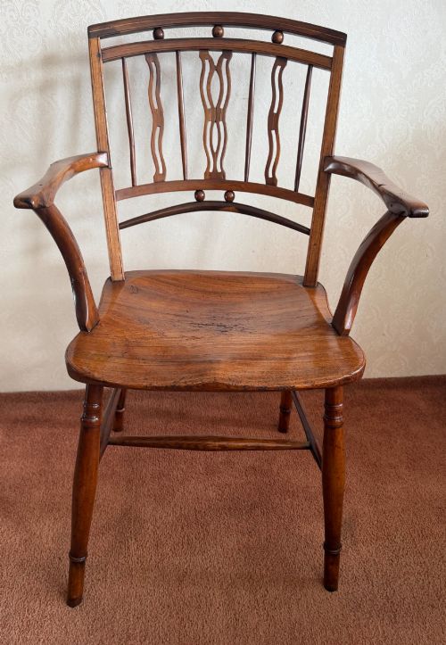 VERY GOOD MENDLESHAM CHAIR MADE OF FRUITWOOD ASH AND YEW