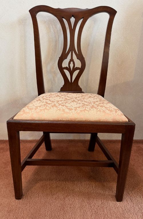 SET OF SIX MID 18TH CENTURY MAHOGANY DINING CHAIRS - ADDITIONAL PHOTO 1