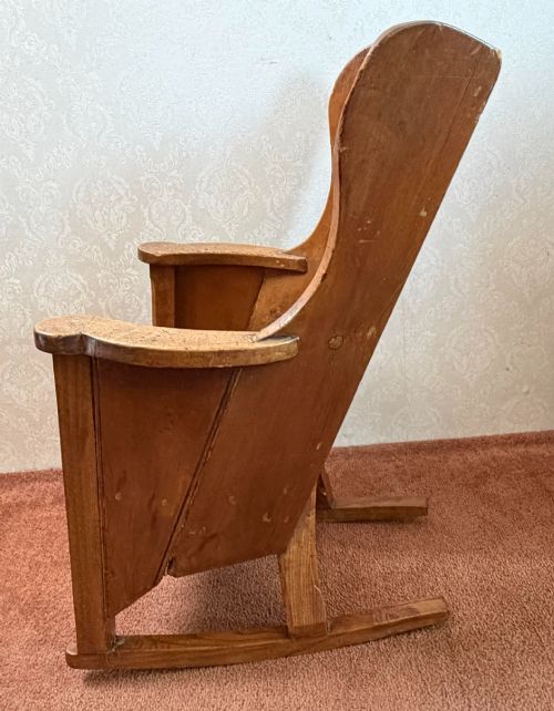 Antique Child's Rocking Chair.