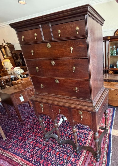 Mid 18th Century Chest on Stand.