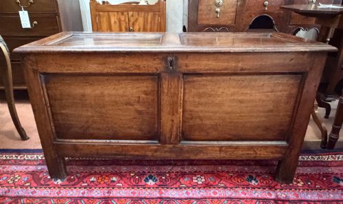 Oak Panelled Coffer