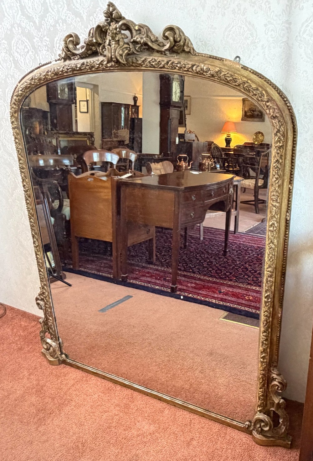 Good Victorian over mantel mirror.
